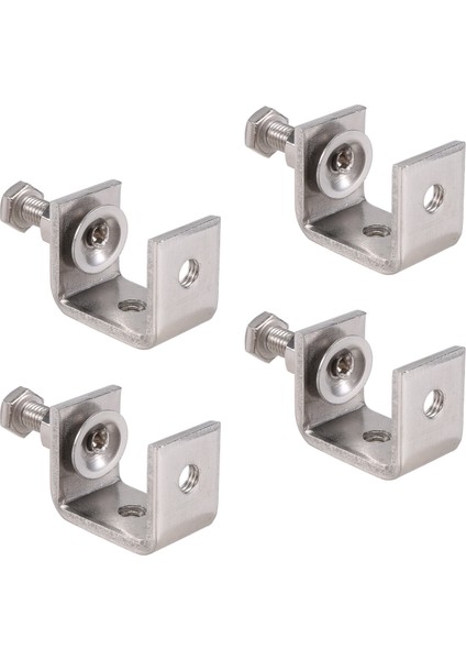 4pcs 16-25MM Ağır Dereceli Ahşap Işleme Kelepçesi Seti 304 Paslanmaz Çelik C Clamp Kaplan Kelepçesi Kaynak/marangoz Için (Yurt Dışından)