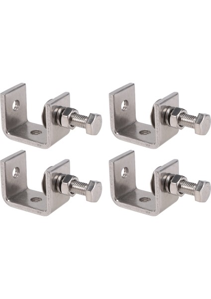 4pcs 16-25MM Ağır Dereceli Ahşap Işleme Kelepçesi Seti 304 Paslanmaz Çelik C Clamp Kaplan Kelepçesi Kaynak/marangoz Için (Yurt Dışından) fiyatları