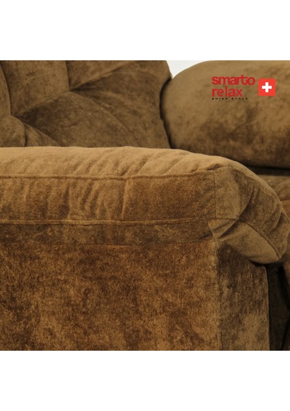 TV Koltuğu Berjer – Roma Serisi, Manuel Mekanizmali Sırt Dayama Mekanizmalı, Ergonomik Tasarım, Kadife Polyester Kumaş, Dekoratif Tekli Koltuk (Salon/Oturma Odası) modelleri