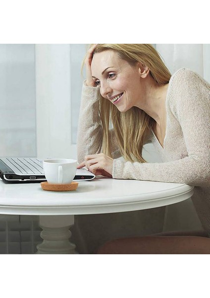 Içecek Bardak Altlıkları Için 25 Adet Coaster Isıya Dayanıklı Su Yeniden Kullanılabilir Doğal Yuvarlak Bardaklar Restoranlar ve Barlar Için (Yurt Dışından) fırsatları