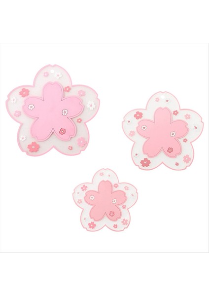 Sakura Çay Bardağı Mat Sakura Coaster Yalıtım Masa Paspasları Çay Süt Mücevher Kupa Bardaklar Pembe (Yurt Dışından)