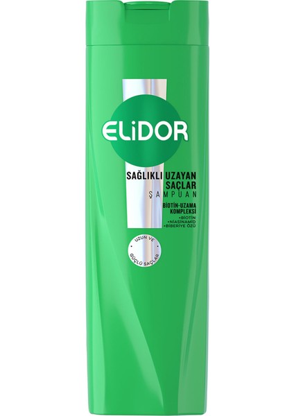 Saç Bakım Şampuanı Sağlıklı Uzayan Saçlar 400 ml 3 Adet