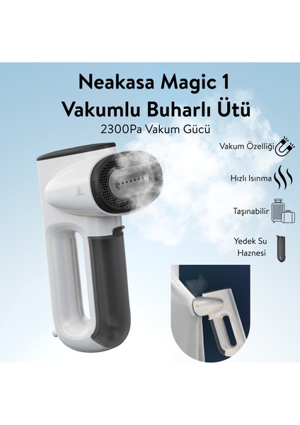 Magic 1 Vakumlu, Buharlı - Kırışıklık Giderici / Dikey Ütü