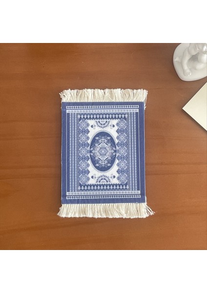 Mini Farsça Dokuma Bardak Altlıkları Halı Desen Coaster Yemek Masası Dekorasyon Teknolojisi A (Yurt Dışından) fırsatları