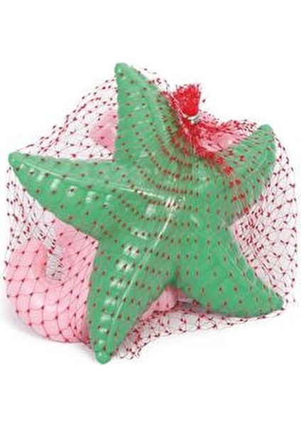 Deniz Atı ve Deniz Yıldızı Kalıp Yeşil ve Mavi Renkli Eğlenceli Plaj Oyuncağı modelleri