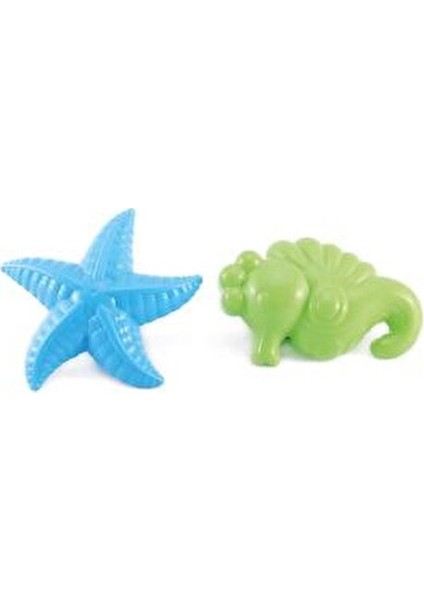 Deniz Atı ve Deniz Yıldızı Kalıp Yeşil ve Mavi Renkli Eğlenceli Plaj Oyuncağı indirimleri