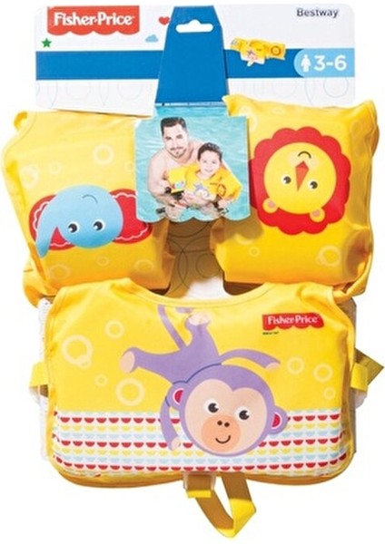 Köpük Can Yeleği Sarı Renkli Eğlenceli Hayvan Temalı 3-6 Yaş Çocuklar İçin fırsatları