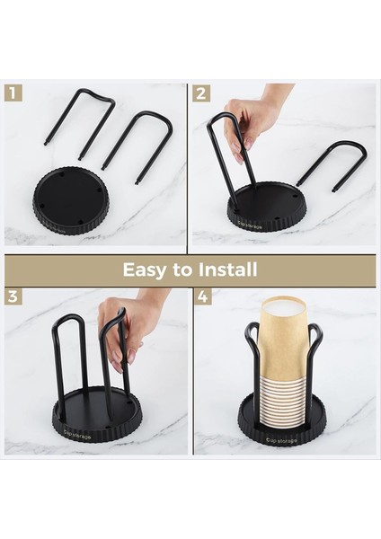 2 Adet Kağıt Bardak Dağıtıcılar Tek Kullanımlık Kağıt Bardak Depoları Banyo Fincanı Dağıtıcılar Tezgah Kahve Fincanı Organizatörleri (Yurt Dışından) indirimleri