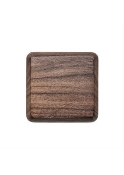 Siyah Ceviz Ahşap Bardaklar Çay Bardağı Mat ve Mutfak Için Kahve Yalıtım Pedi Masa Dekoru (Yurt Dışından) indirimleri