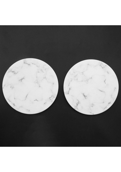 Tutucu ile Set 12 Set Kupa Mermer Tarzı Bardak Altlıkları Için Emici Bardak Altlıkları 4 Inç (Yurt Dışından) indirimleri