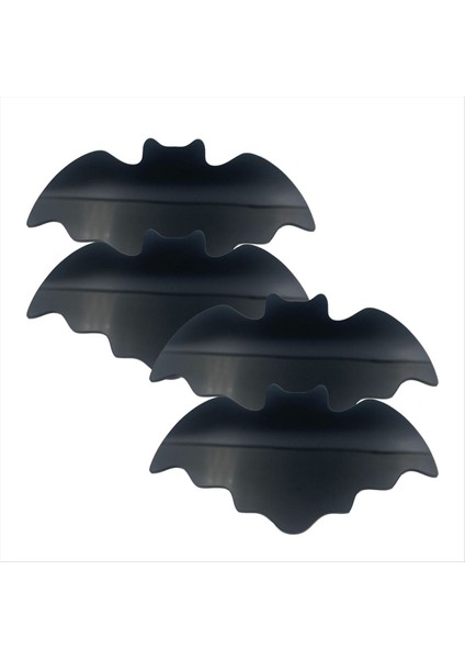 4pcs Cadılar Bayramı Örümcek Akrilik Bardaklar Isı Yalıtım Bardak Altlıkları Cadılar Bayramı Mutfak Dekorasyon Malzemeleri (Yurt Dışından)