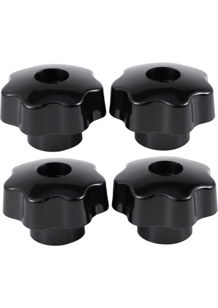 4 Adet M10 Dişi Iplikli Fındık 50MM Plastik Yıldız Kafa Kelepçeleme Düğmesi Kavrama (Yurt Dışından)