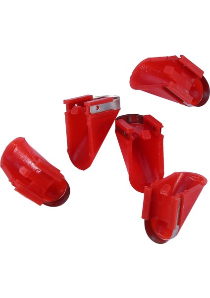 10 Adet Elektrikli Patates Sebze Meyve Soyucu Için Paslanmaz Çelik Bıçaklar (Kırmızı) (Yurt Dışından) fırsatları