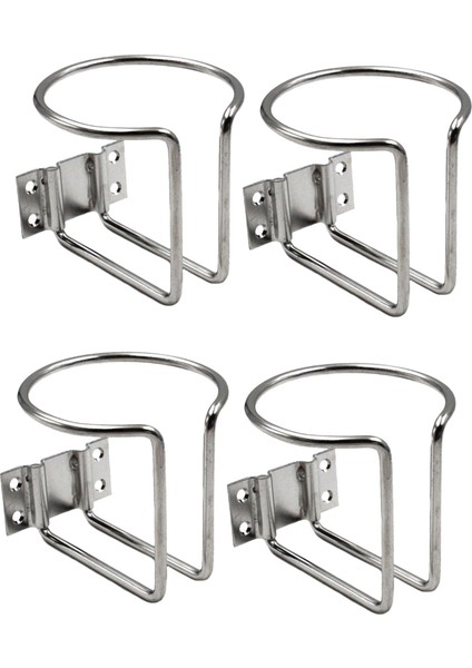 4pcs Paslanmaz Çelik Araba Tekne Yüzük Kupası Içecek Tutucu Şişe Deniz Yat Kamyonu Rv Camper (Yurt Dışından)