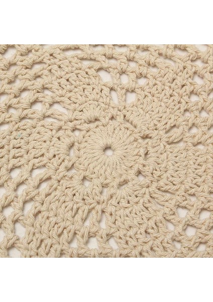 12PCS Vintage Pamuklu Mat Yuvarlak El Tığ Işi Dantel Doları Çiçek Bardak Altlıkları Çok Ev Masası Dekoratif El Sanatları Aksesuarları (Yurt Dışından) fiyatları