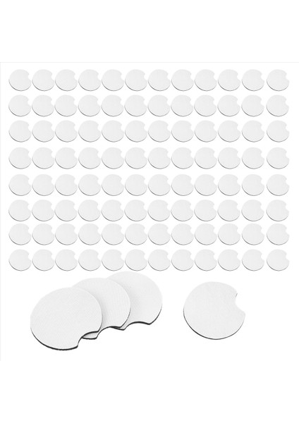 100 Adet Süblimasyon Boş Araba Bardak Altlıkları Yuvarlak Açılış Boş Bardak Altlıkları Süblimasyon Dıy El Sanatları Araba Bardak Altlıkları Için Kullanılır (Yurt Dışından) modelleri