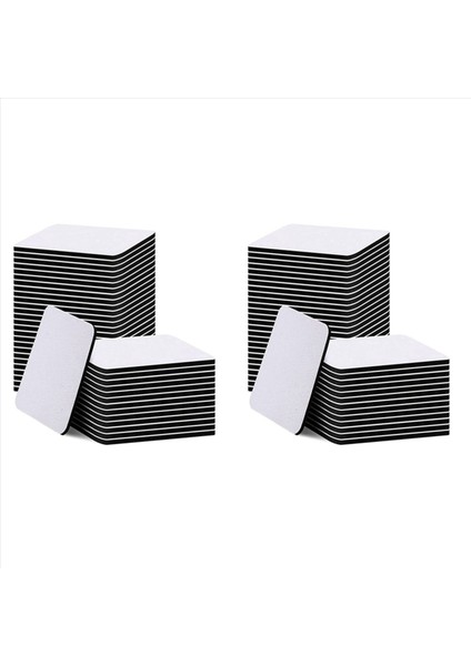 70 Parça Kare Süblimasyon Coaster Süblimasyon Boş Bardak Paspas Boş Kauçuk Bardaklar Için Diy Ev Mutfak Dekor (Yurt Dışından)