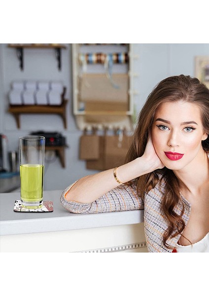 70 Parça Kare Süblimasyon Coaster Süblimasyon Boş Bardak Paspas Boş Kauçuk Bardaklar Için Diy Ev Mutfak Dekor (Yurt Dışından) modelleri