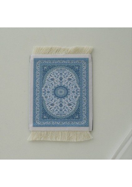 Mini Farsça Dokuma Bardak Altlıkları Halı Desen Coaster Yemek Masası Dekorasyon Teknolojisi B (Yurt Dışından) indirimleri