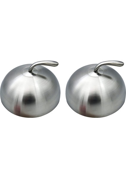 2pcs 24CM Paslanmaz Çelik Biftek Kapağı Teppanaki Kubbe Tabak Kapağı Ev Yuvarlak Yağlı Yemek Kapağı Mutfak Yemek Pişirme (Yurt Dışından)