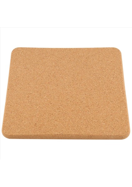 Sıcak Yemekler Için Yüksek Yoğunluklu Kalın Kare Ped 8 Inç Isıya Dayanıklı Çok Fonksiyonlu Coaster Cork Sıcak Pedler (Yurt Dışından)