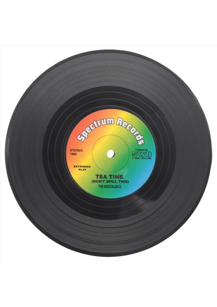 18 Yüzeyler Dönen Retro Vinil Disk Içecek Bardak Altlıkları (Yurt Dışından) fırsatları