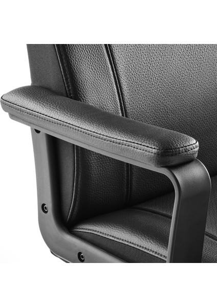 Mıllberget Çalışma Sandalyesi Murum Siyah Kolçaklı