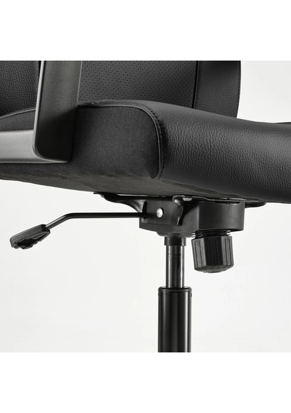 Mıllberget Çalışma Sandalyesi Murum Siyah Kolçaklı