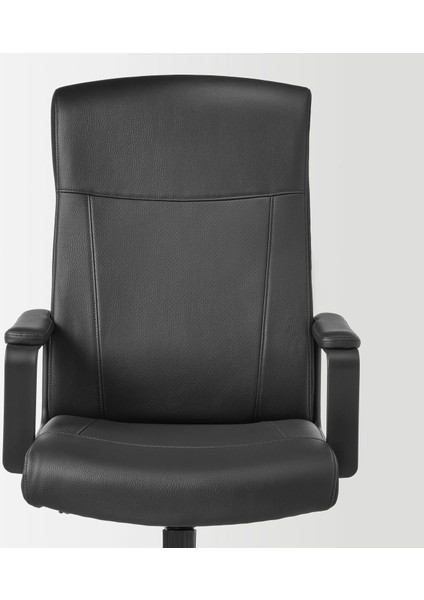 Mıllberget Çalışma Sandalyesi Murum Siyah Kolçaklı