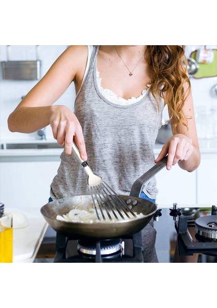 Balık Spatula 4 Paket Paslanmaz Çelik Balık Turner 12 5 Inç Mutfak Kurabiye Spatula Fırçalanmış Paslanmaz Sap (Yurt Dışından) fiyatları