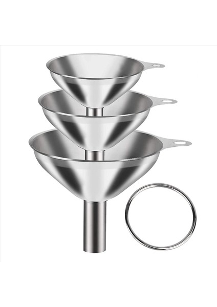 1x 6 Cam Bardak Stand Tutucu Kurutma Raf Mutfak Su Kupası Rafı ve 3 Paket Paslanmaz Çelik Huniler Seti (Yurt Dışından) fiyatları