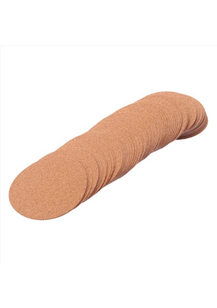 Kendinden Yapışkanlı Bardak Altlıkları Cork Paspaslar ve Dıy El Sanatları Malzemeleri Için Destek Tabakaları (360 Adet Yuvarlak) (Yurt Dışından) modelleri