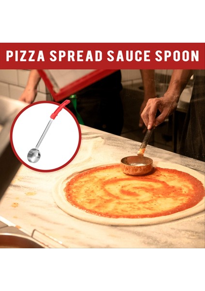 Pizza Yayılmış Sos Lake Kauçuk Tutar Düz Alt Mutfak Yemek Kaşığı Paslanmaz Çelik Ölçüyor Kar Karıştırıcı Kaşığı -2 Oz (Yurt Dışından) indirimleri