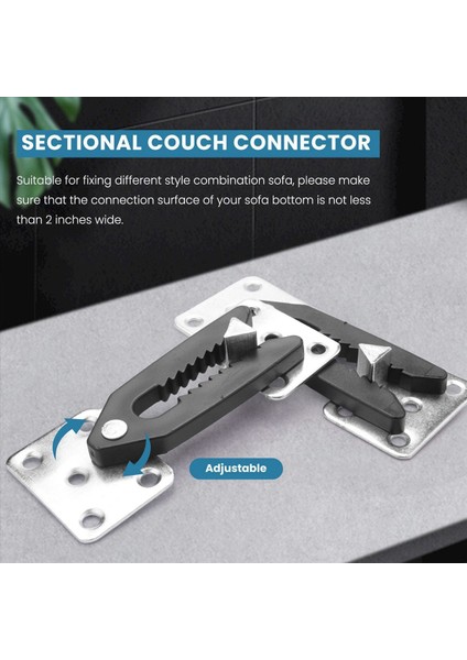 Kesit Kanepe Konnektörü 16 Pcs Metal Kanepe Snap Timsah Tarzı Kesit Kanepe Konnektörü (Yurt Dışından) fırsatları