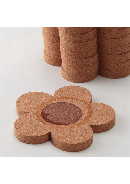 60PCS Içecekler Için Sevimli Bardak Altlıkları Emici ve Yeniden Kullanılabilir Coaster Seti 4 Inç Çiçek Şekli Bardak Altlıkları Kahve Çay Fincanı Paspas (Yurt Dışından) fırsatları