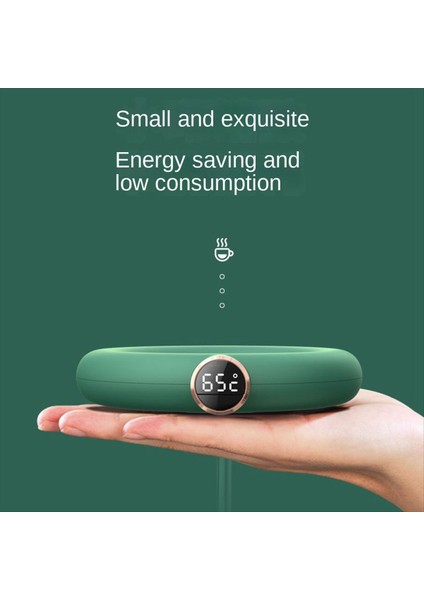 USB Kupa Isıtıcı Mini Taşınabilir Kahve Kupa Isıtma Makinesi Akıllı Dijital Ekran Termostatik Ayar Time Isıtıcı A (Yurt Dışından) indirimleri
