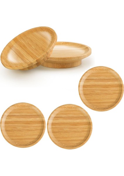 5pcs Şarap Bardağı Charcuterie Topper Şarap Bardağı Charcuterie Tahta Topper Bambu Şarap Cam Topper Aile Toplantıları Için (Yurt Dışından)