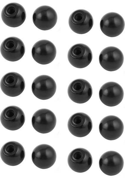 20 Adet 32MM Yüksekliğinde 35MM Dmr M10 Dişli Plastik Top Düğmesi Top Kolu (Yurt Dışından)
