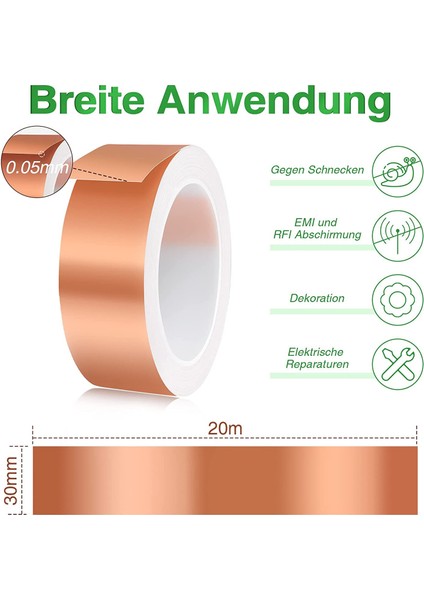 Salyangoz Koruması Bakır Bant Bahçeler Için Salyangozlara Karşı Bant Bitkileri Bakır Bant Bakır Folyo Salyangoz Kovucu B (Yurt Dışından) fiyatları