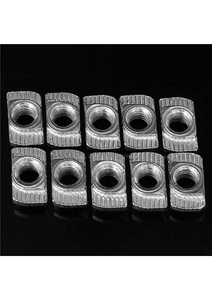 500 Pcs M5 Çekiç Somun Karbon Çelik Alüminyum Konektörü T Samudan Kayma Somun (Yurt Dışından) modelleri