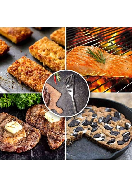 Balık Spatula 4 Paket Paslanmaz Çelik Balık Turner 12 5 Inç Mutfak Kurabiye Spatula Fırçalanmış Paslanmaz Sap (Yurt Dışından) indirimleri
