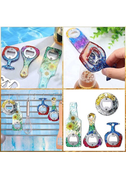 Şişe Açıcı Ekleme Kiti 100 Set Dıy Anahtarlık Için Bira Açıcı Kiti Bira Anahtarı Kavanoz Şişe Açıcı Tirkson (Yurt Dışından) fiyatları