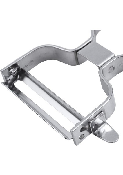 3x 2 Arada 1 Meyve ve Bitkisel Dilimleyici Planer Patates Havuç Öğütücü Mutfak Aleti Soyucu Gümüş 430 Paslanmaz Çelik (Yurt Dışından) fırsatları