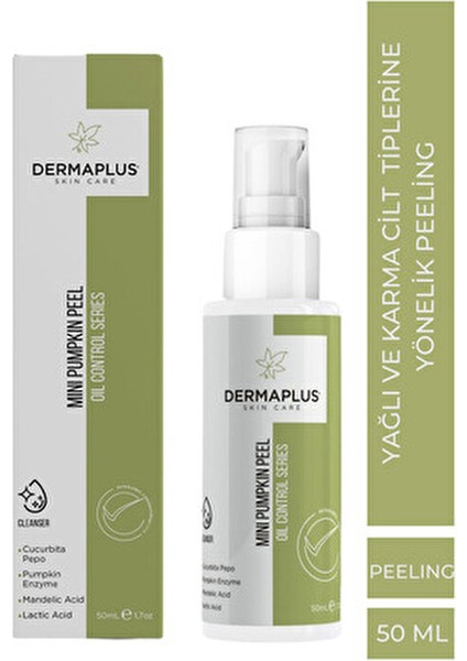 Dermaplus Mini Pumpkin Peel Krem Yüz Maskesi Nemlendirici Etki 50 ml Karma Ciltler İçin fiyatları