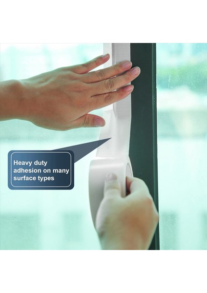 2x Pencere Hava Bandı Sızdırmazlık Bandı Plastik Hava Bandı Sızdırmazlık Bandı Su Geçirmez Kalıntı Sızdırmazlık Şeridi Yok (Beyaz) (Yurt Dışından) modelleri