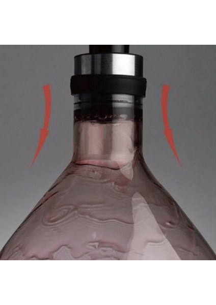 2x Kırmızı Şarap Hızlı Dekanter Şarap Nefes Karaafe Ev Şarap Dağıtıcı Kırmızı Şarap Ağız Kalıp (Yurt Dışından) fırsatları