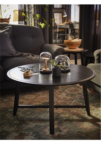 Kragsta Orta Sehpa Siyah 90 cm fırsatları