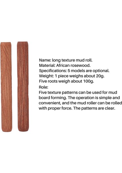 5 Adet Seramik Aletleri Ahşap El Silindirleri Kil Damgası Deseni/silindir Deseni Seramik Aletler Arcilla Polimerica Dab Aracı (Yurt Dışından) modelleri