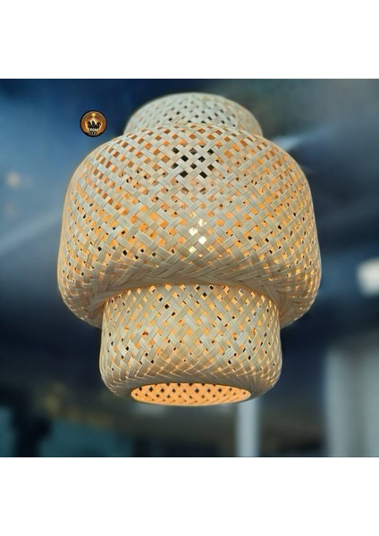 Ibiza Bambu Avize Ada Esintisinin Canlılığı ÇAP:30CM fırsatları