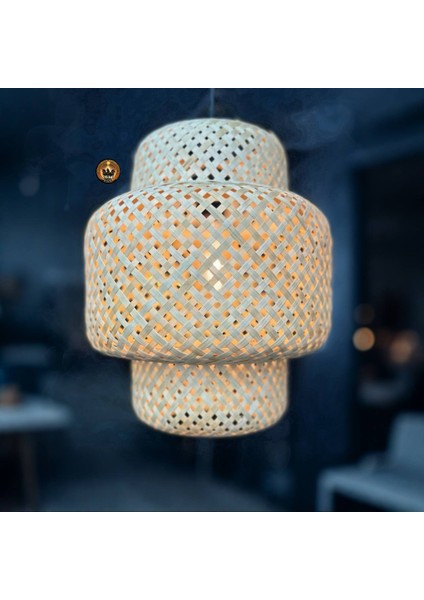 Ibiza Bambu Avize Ada Esintisinin Canlılığı ÇAP:30CM indirimleri